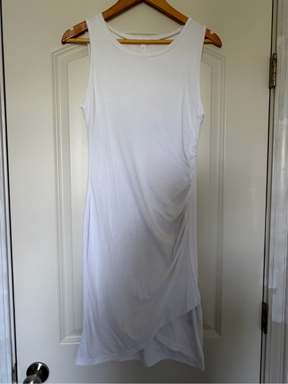Leith White Sleeveless Mini Dress
